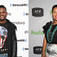 Darius McCrary, left, on November 26, 2019, in New York City.; Kellie Shanygne Williams on June 8, 2018, in Austin, Texas.